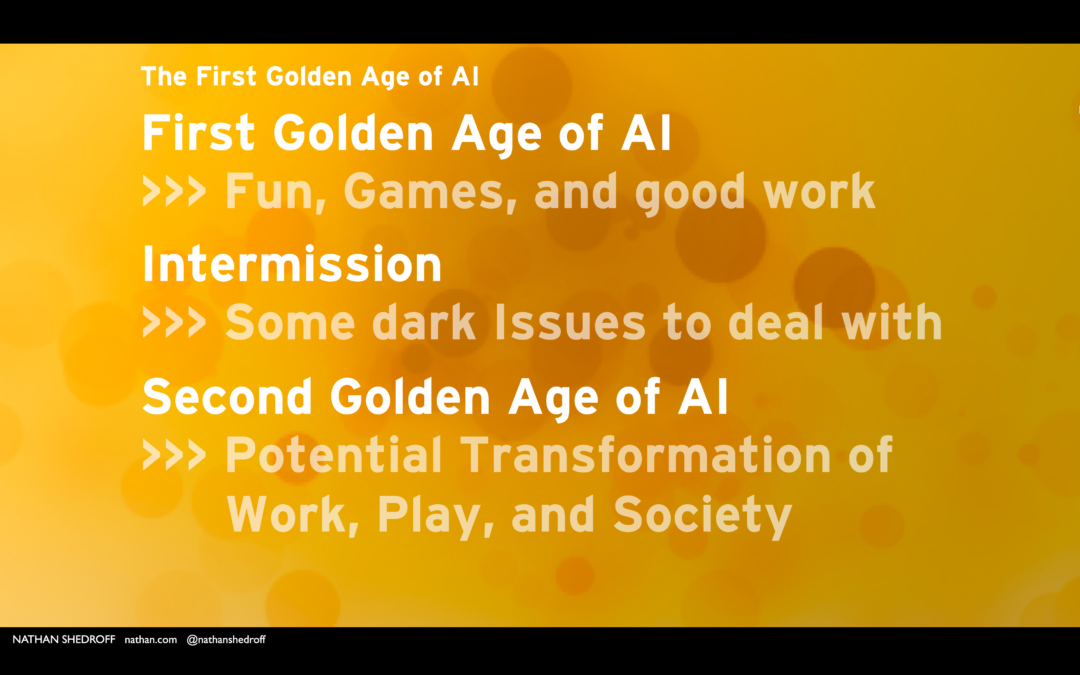 The First Golden Age of AI is Over